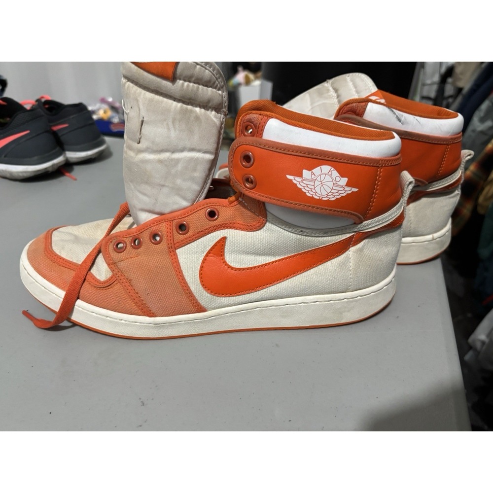 Size 12 - Air Jordan 1 KO High Syracuse Orange White